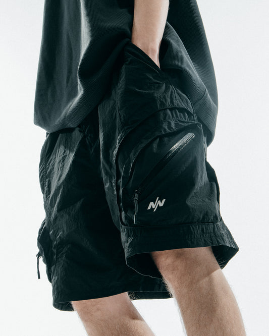 Convex Pocket Wide Shorts