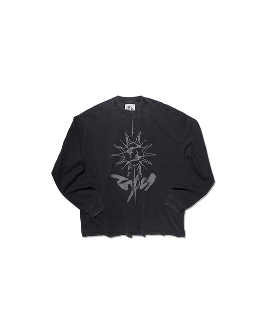 "THE SUN" L/S Logo Tee
