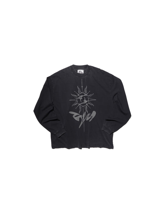 "THE SUN" L/S Logo Tee