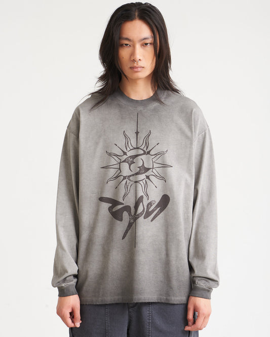 "THE SUN" L/S Logo Tee