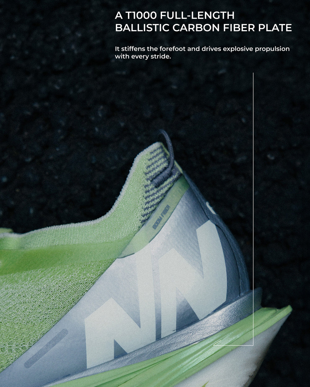 NīNEpointNīNE | Li-Ning  Feidian 6 Ultra -Grey